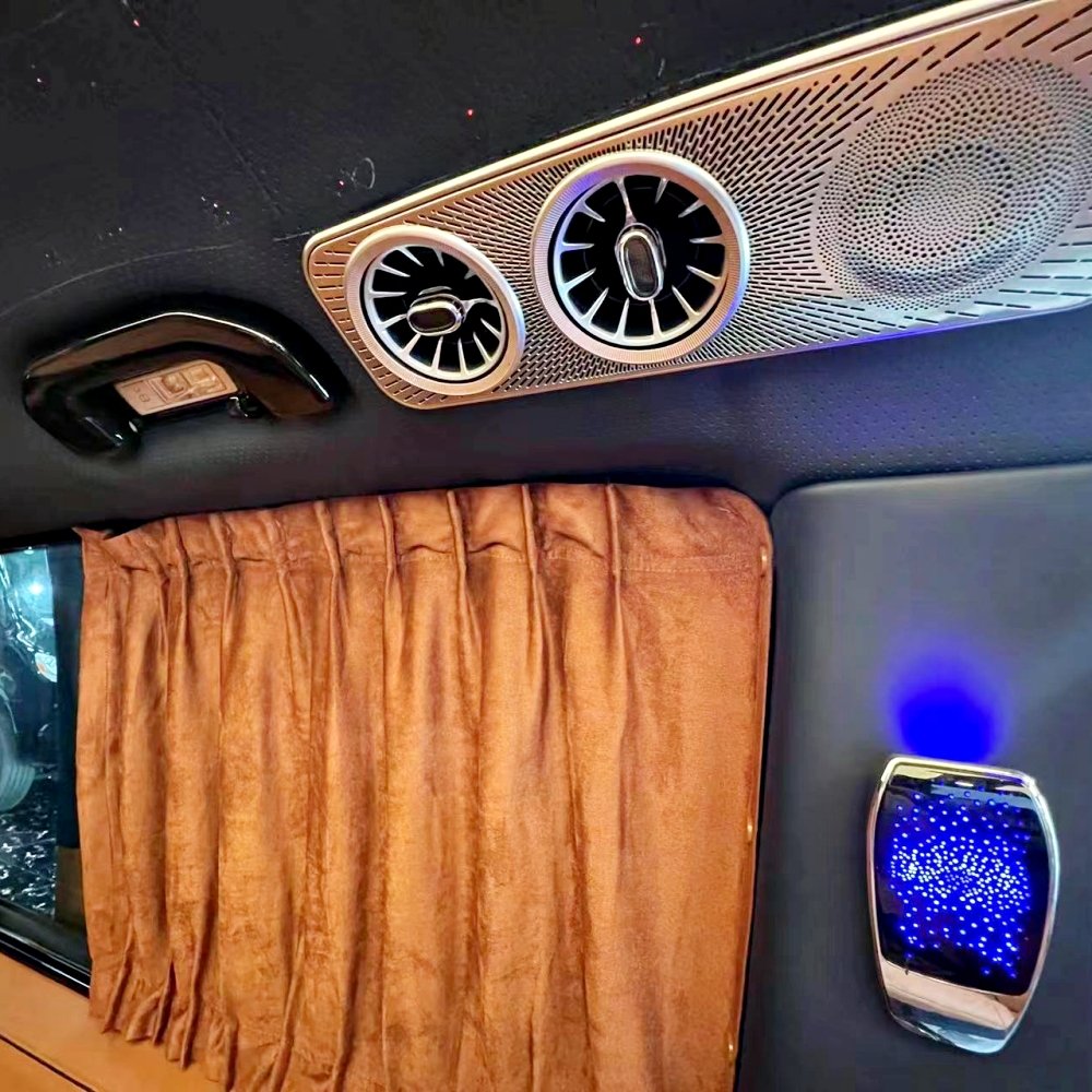 Car Side Window Sunshade Curtains Auto Windows Curtain Sun Visor Blinds Cover Sprinter Kit Interior Electric Curtains